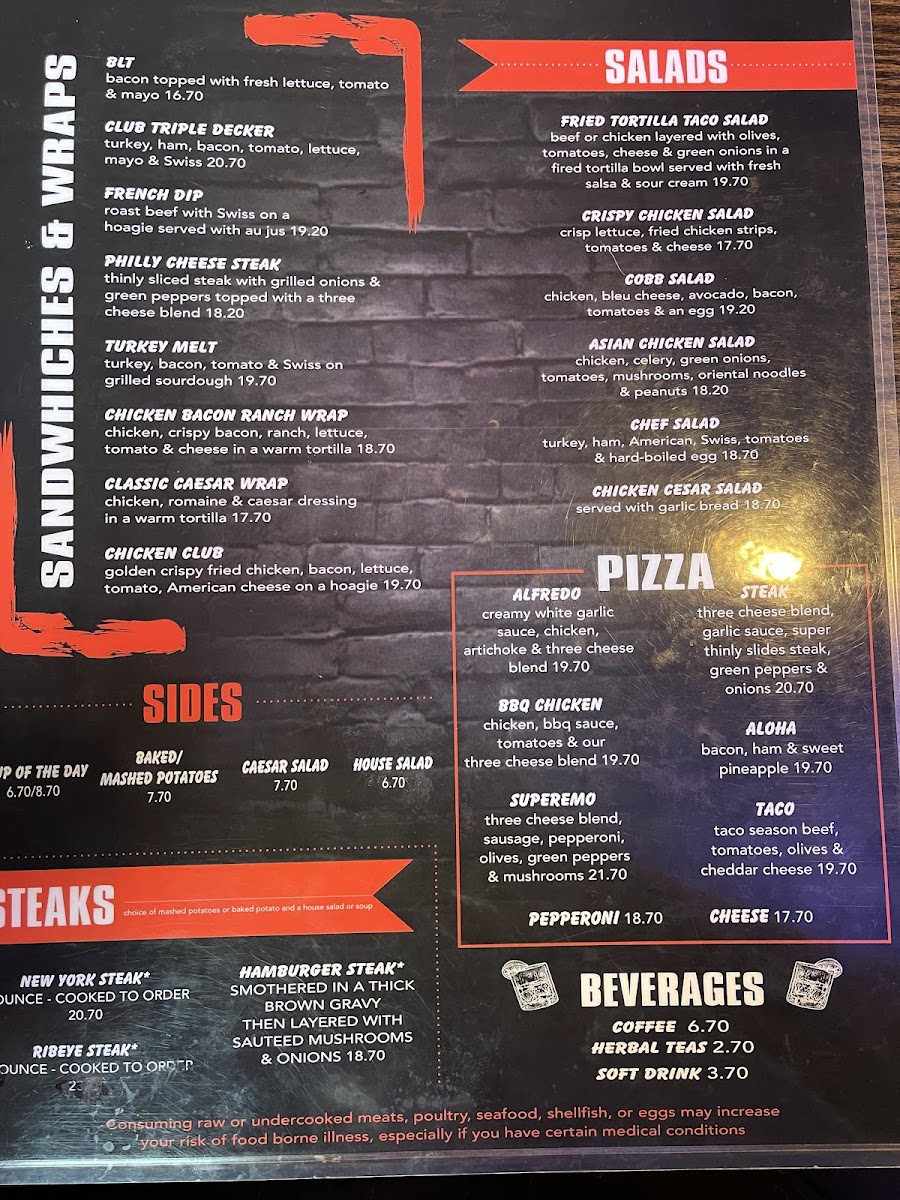 Krickett's Bar & Grill Menu - Image 5